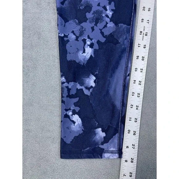 Fabletics Pants Womens XXL Blue Tie Due High Waist Skinny Leggings 1617843 - Picture 5 of 9